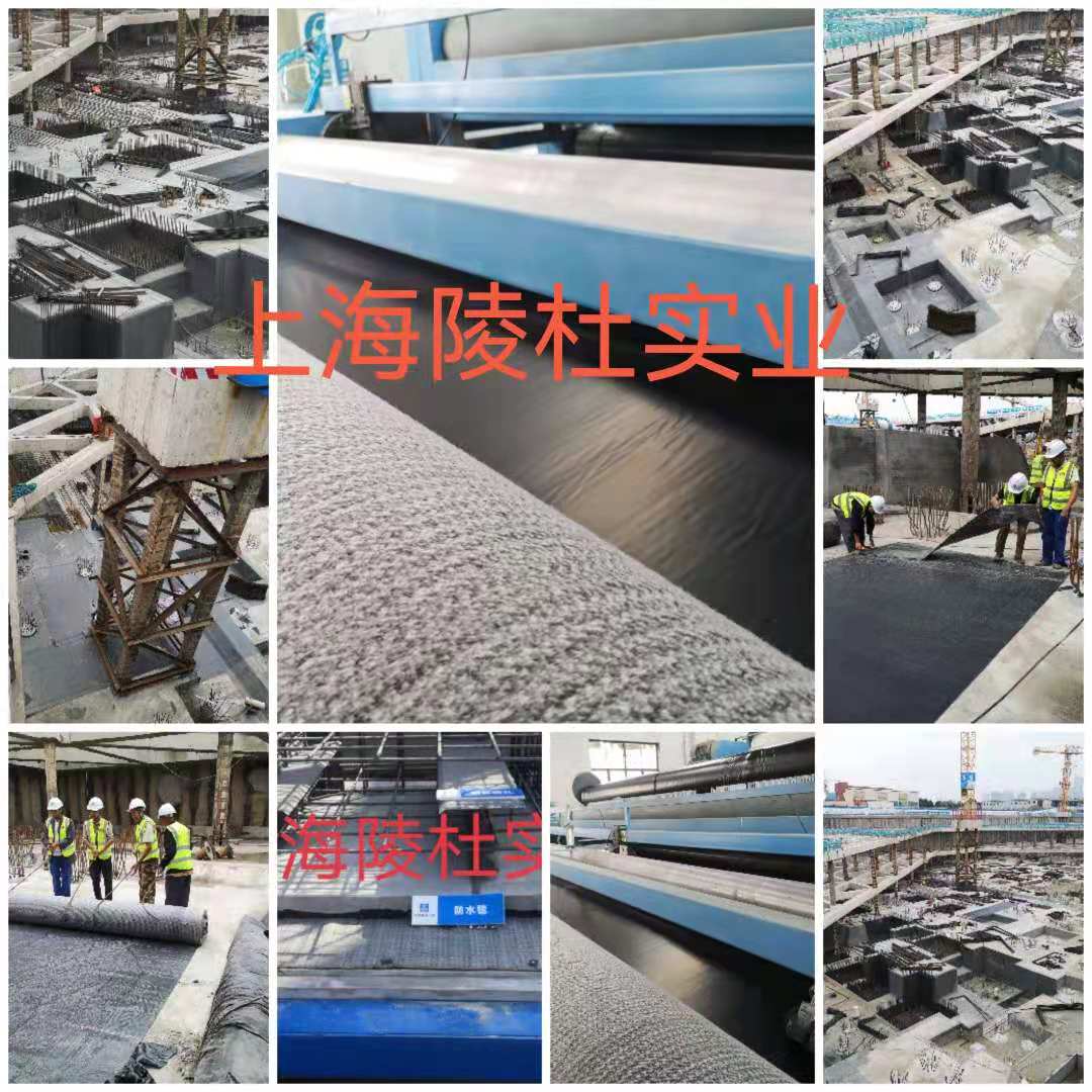 覆膜天然钠基膨润土防水毯(图1)
